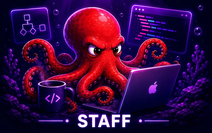 Staff — осьминог